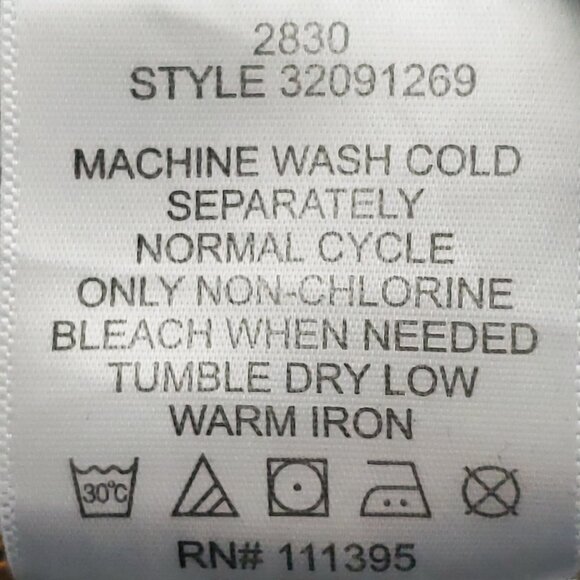 Tory Burch Slouchy Slim Gold Logo Hardware Low-Rise Y2K Women's Jeans Size 27 - Picture 14 of 14